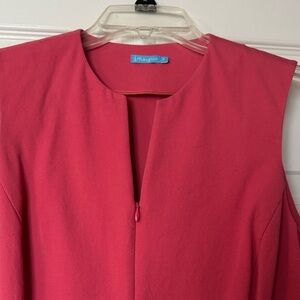 Never worn, J McLaughlin  pink sleeveless dress